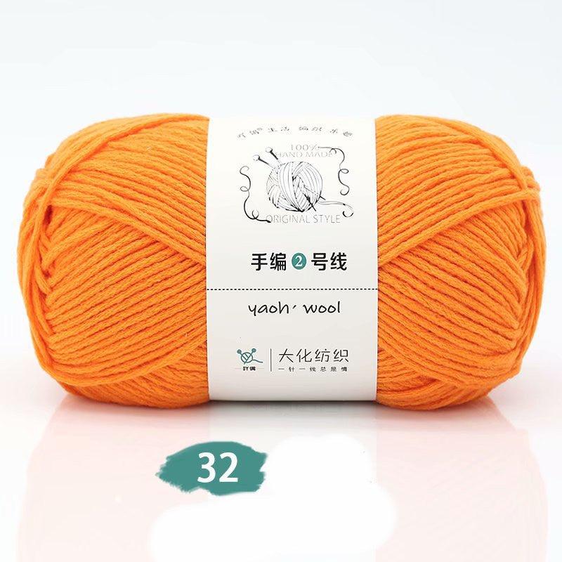 Acrylic Wool - Acrylic Wool - Yaoh Hand Made Original Style - Orange