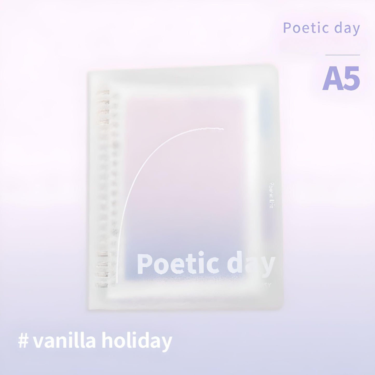 Cahier de notes à anneaux | Poetic Day