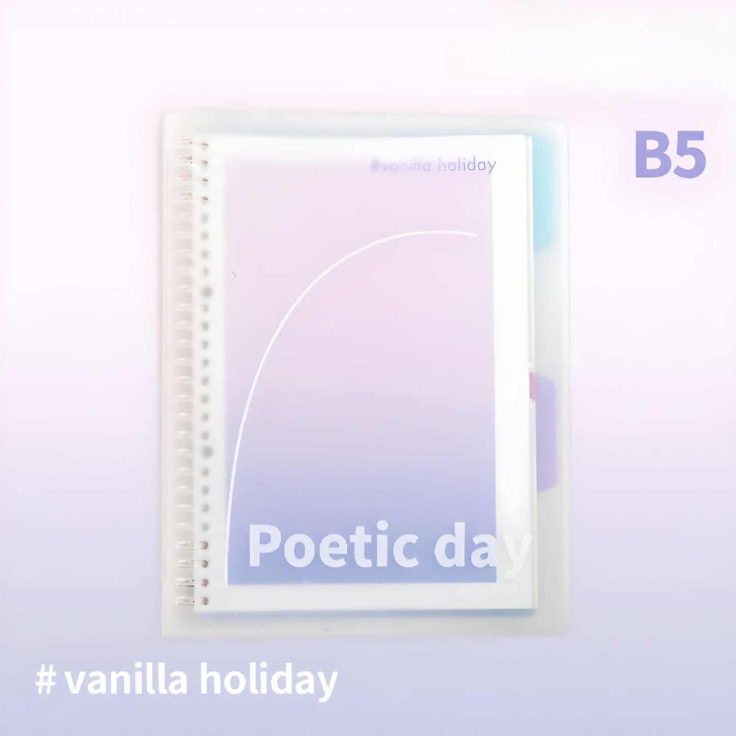 Poetic Day Notebook Binder