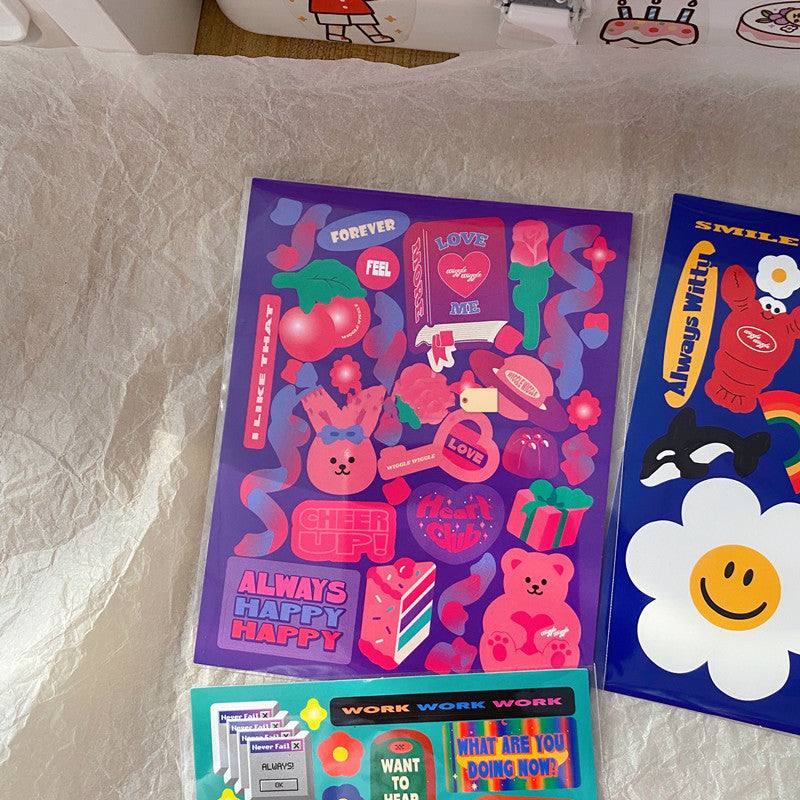 Sticker Sheets - Retro Kawaii Stickers -