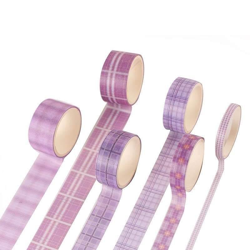 Decorative Tape - Washi Tape Set - Grid Control Series - Fashion