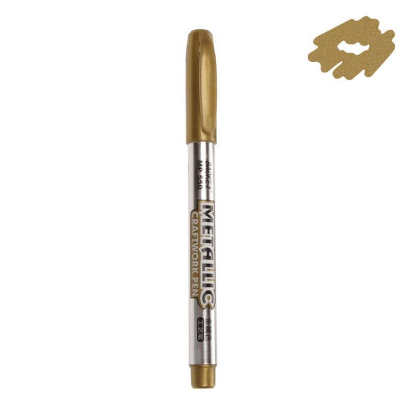 Markers - Metallic Paint Pens - Gold