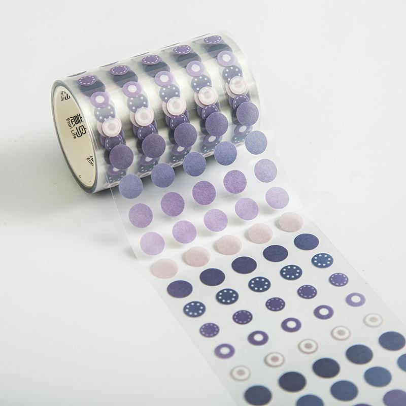 Decorative Stickers - Circle Stickers - Purple