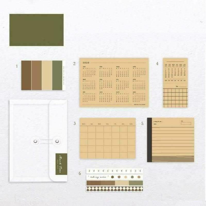 Scrapbooking & Stamping Kits - Collage Paper Set for Journaling and Scrapbooking - Driftwood Rafting
