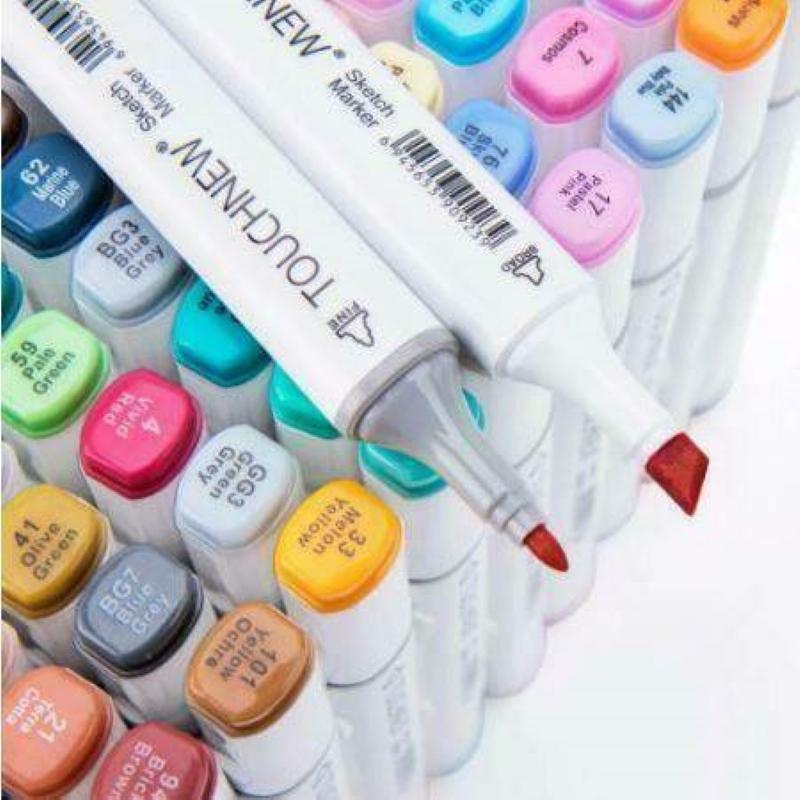 Alcohol-Based Markers - Alcohol-Based Marker Set - TouchNew T7 -
