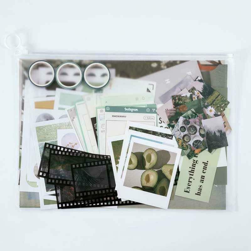 Decorative Papers - Scrapbooking Set - From the Wild to the Study