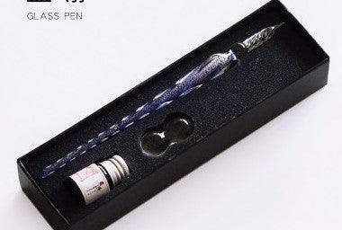 Glass Pen Sets - Glass Pen Set - Gift Box - 6 / S