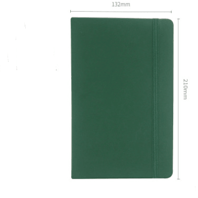 Notebooks - Single Color Hardcover Notebook - Green