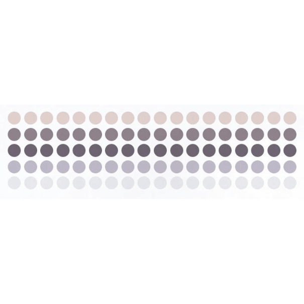 Decorative Stickers - Dot Stickers - Grey