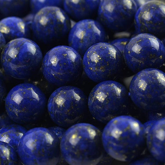Lapis Lazuli Beads - Blue Lapis Lazuli Beads - 8mm