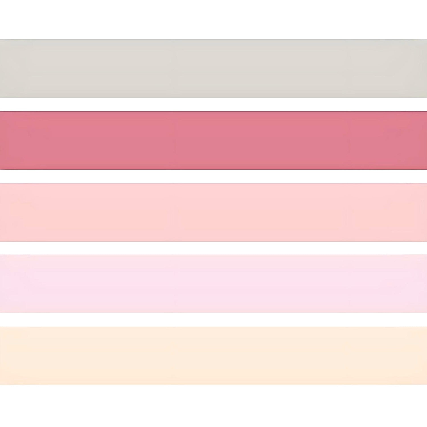 swatches of pink washi tapes