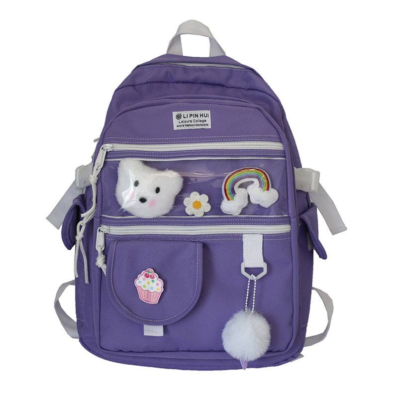 Backpacks - Backpack - Kawaii Accessories - Purple