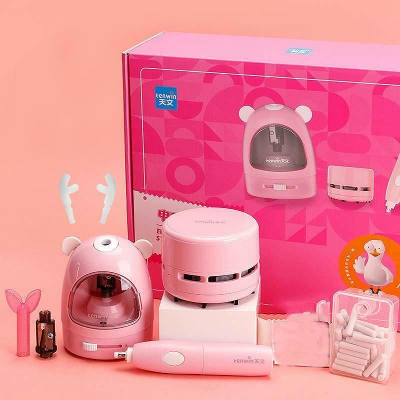 Stationery Sets - Stationery Set - Tenwin Electric Accessories - Pink